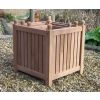Large Teak Garden Planter - 0